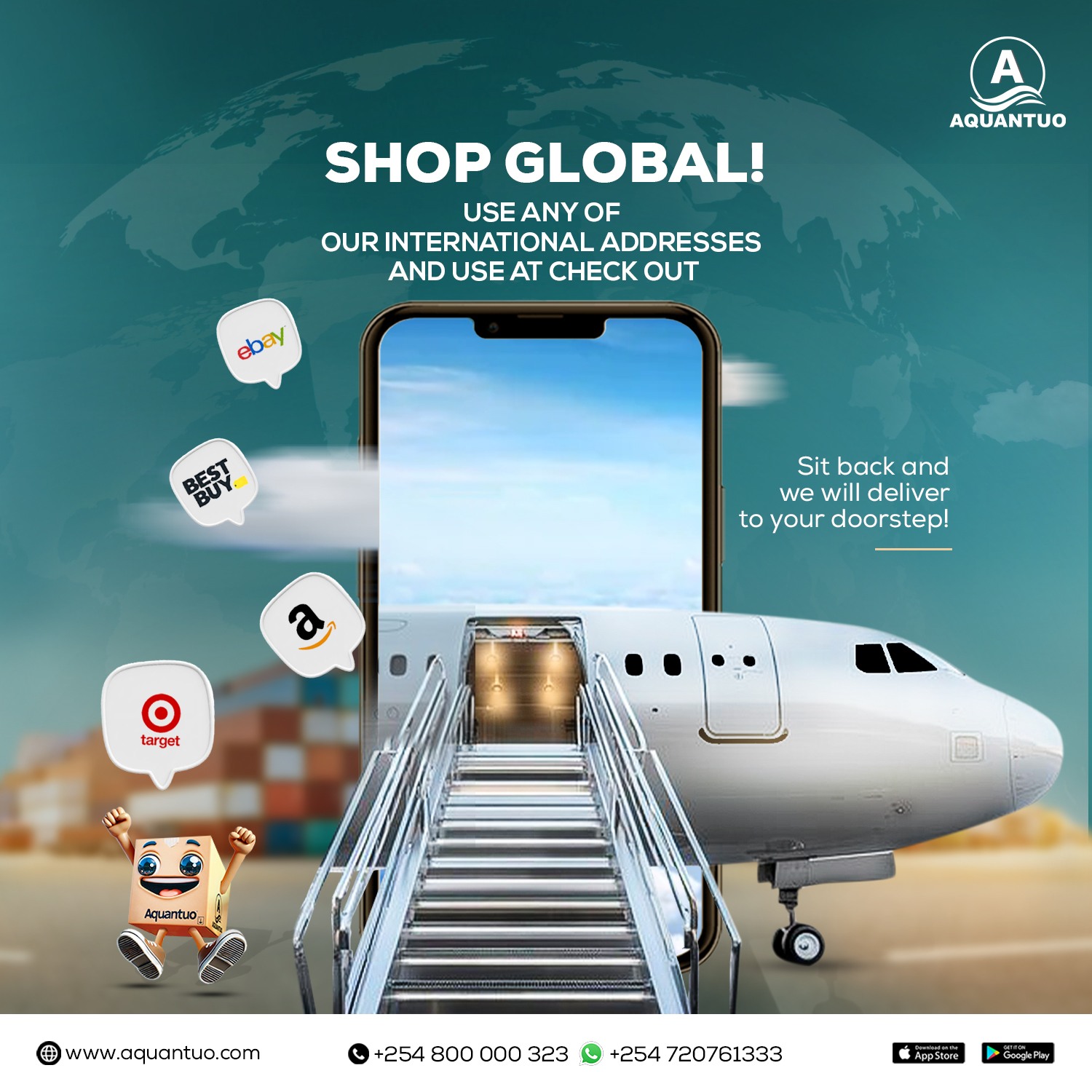 Aquantuo Kenya - 🌍 Let Aquantuo handle all your shipping...
