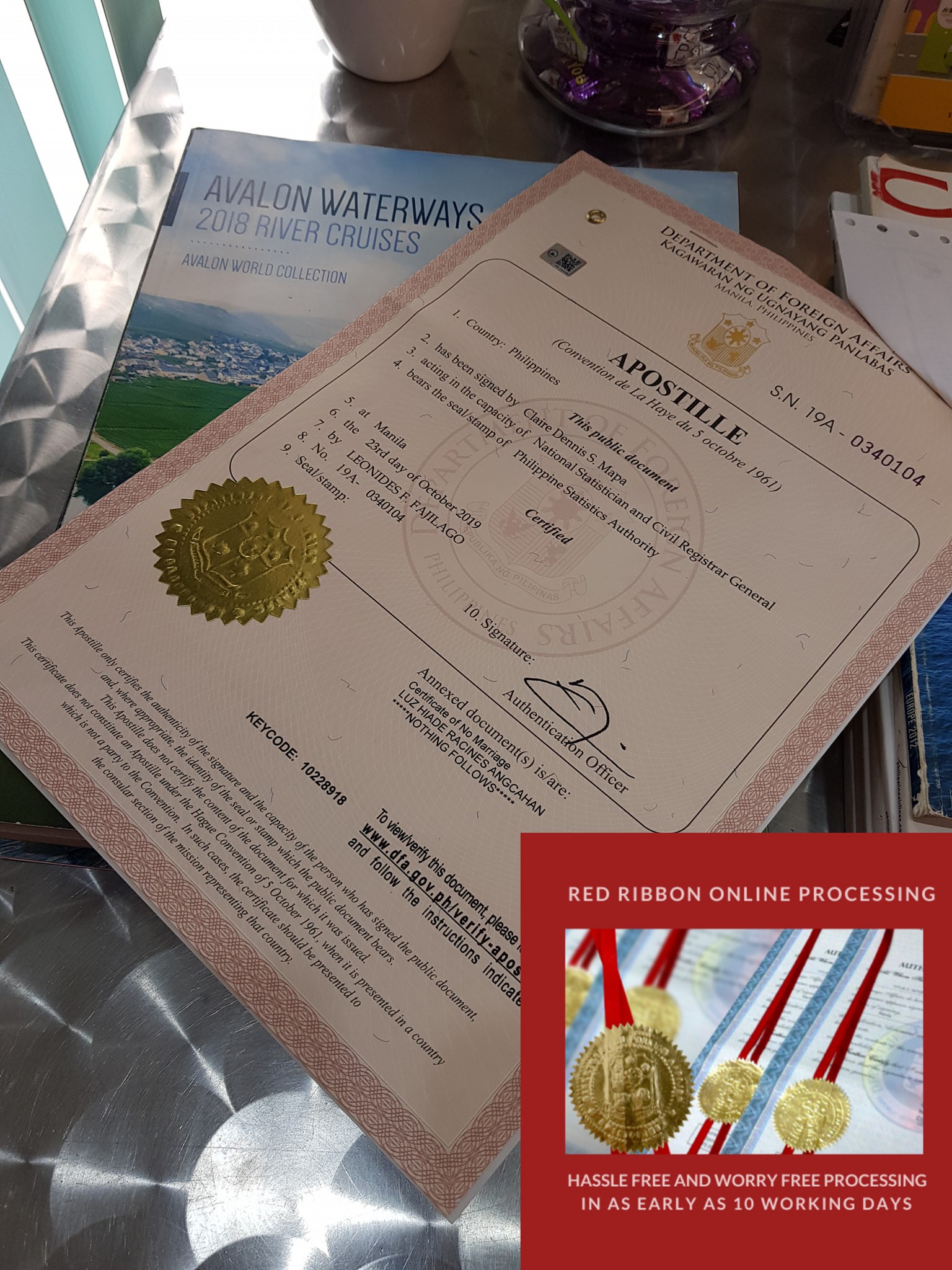 Red Ribbon Online Processing | Nabunturan