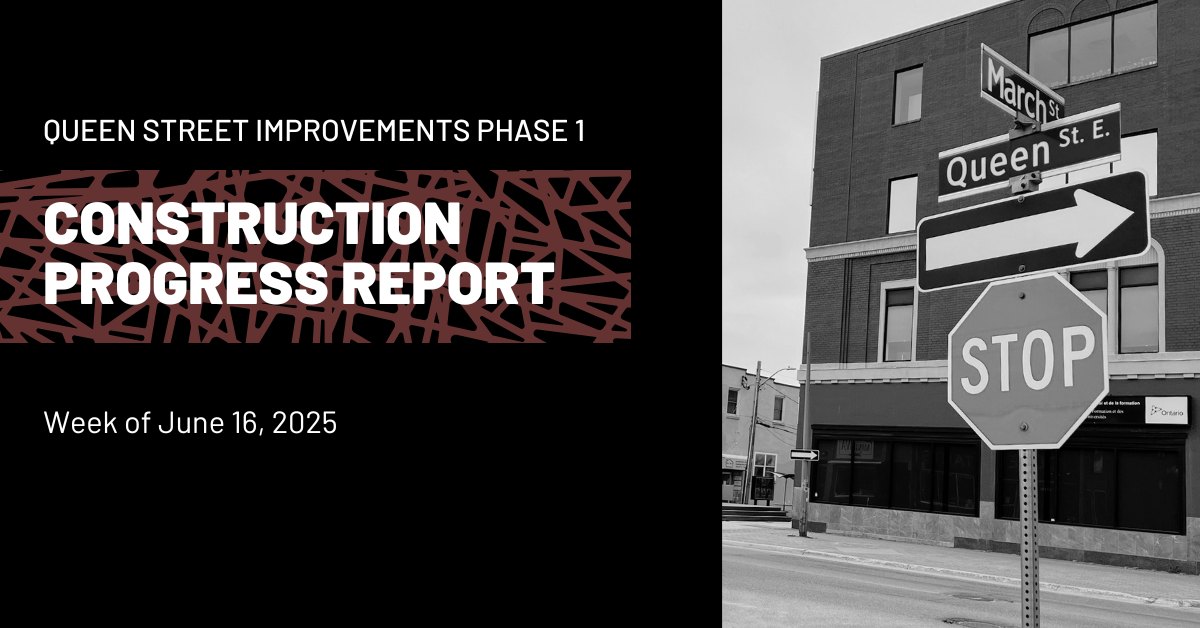 The City - 🚧Queen Street Improvements: Week of June 17, 2025 🚧 Progress ...
