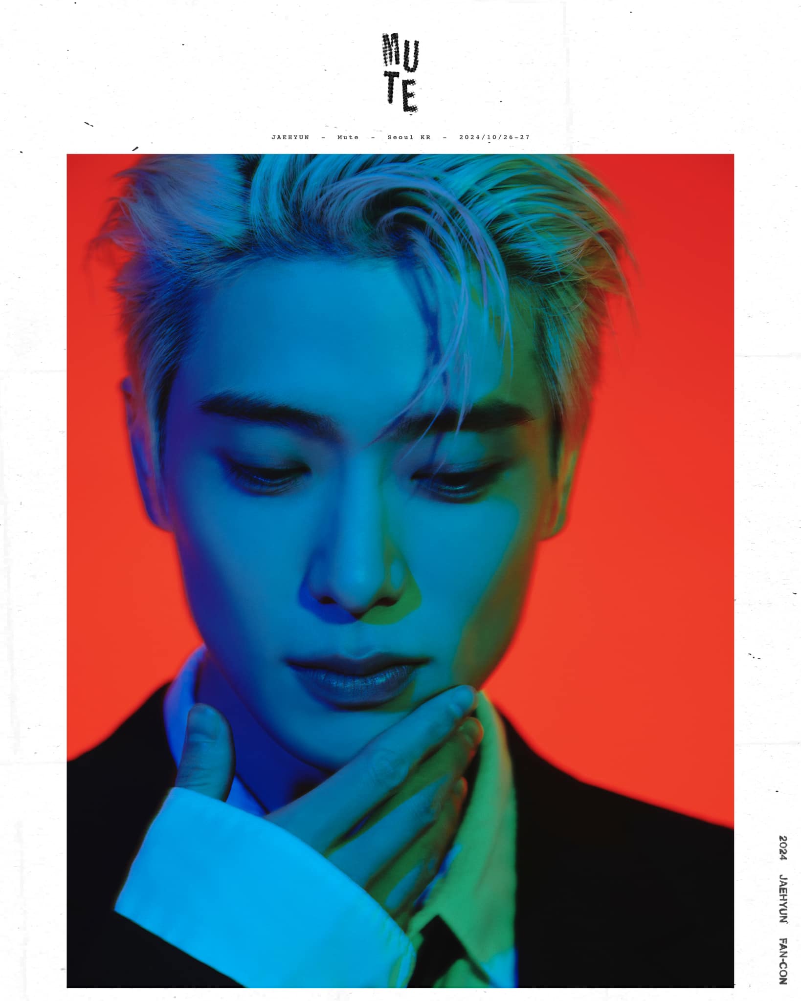 2024 JAEHYUN FAN-CON <Mute> Poster Behind Cut 〖 Olympic Handball
