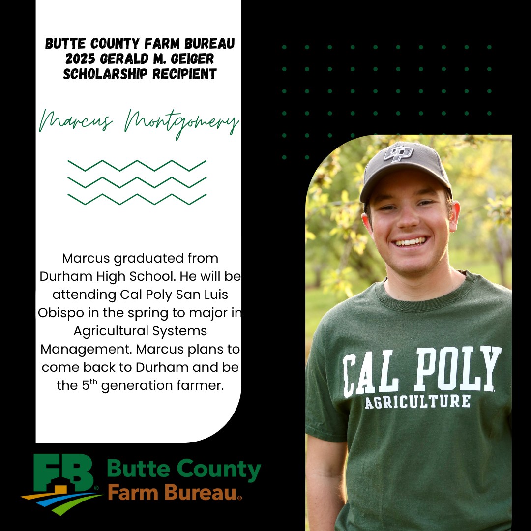 Butte - Celebrating the next generation of ag leaders, our 2025 Gerald ...