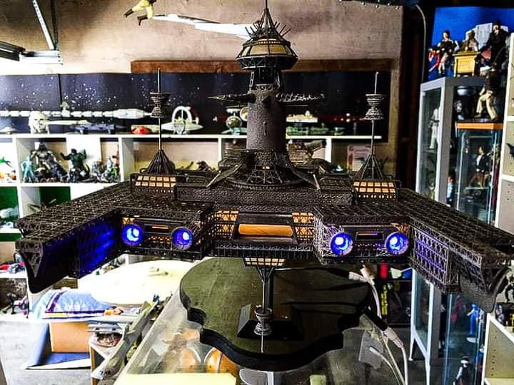 U.S.S Cygnus model from The Black Hole