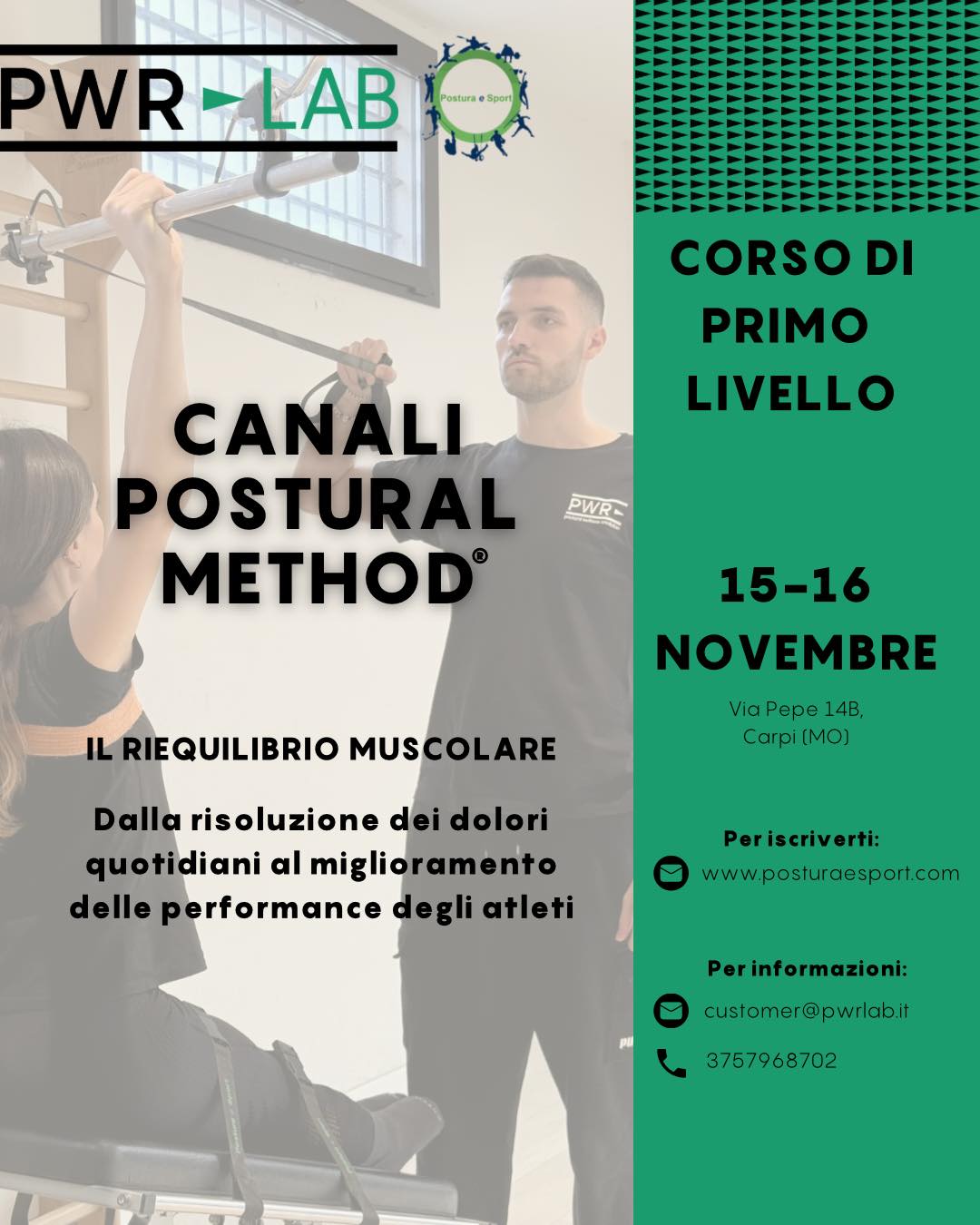 PWR Postural Wellness Revolution | Carpi