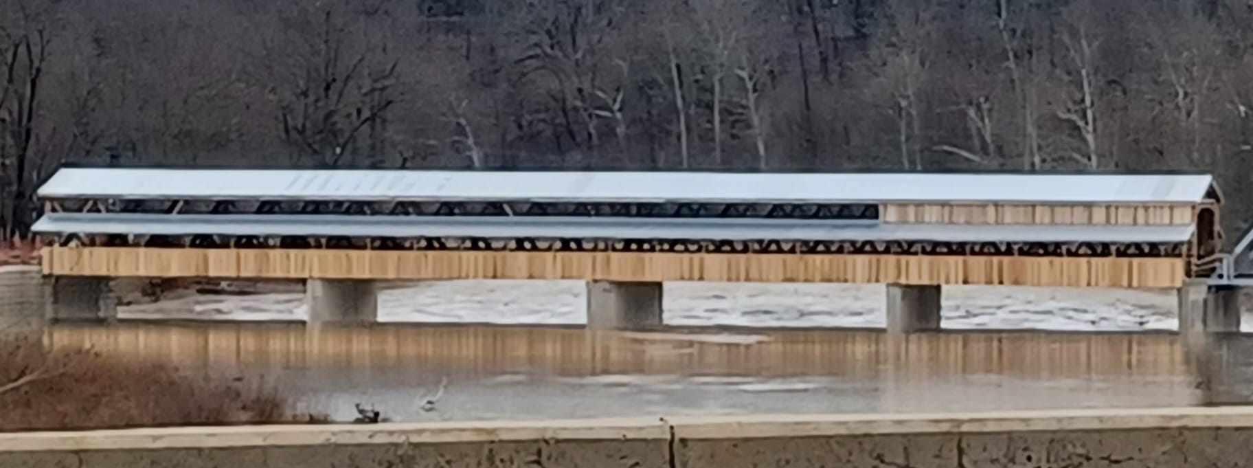 Harpersfield Covered Bridge Fans