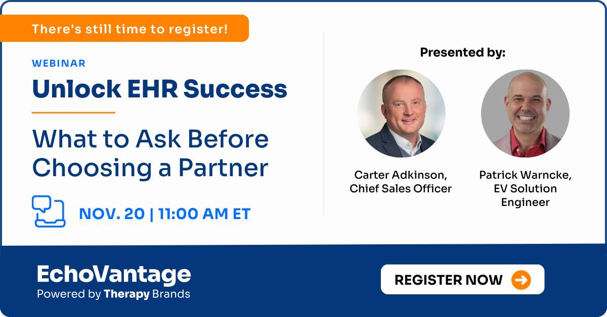 Ensora - There’s still time to register! Selecting the right EHR is a ...