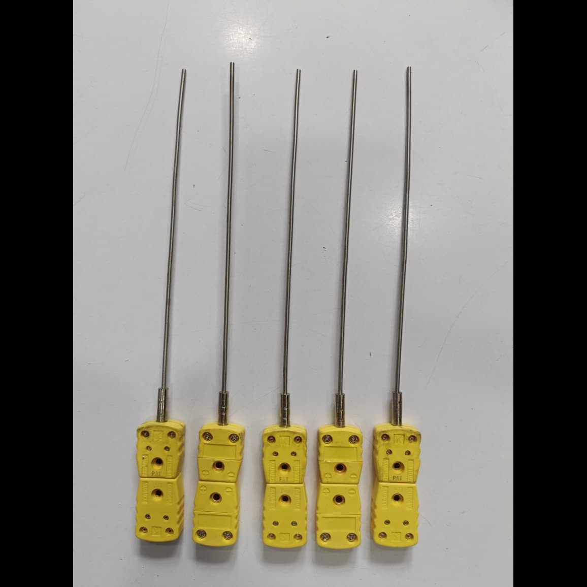 Columbus - THERMOCOUPLE K K TYPE WITH FLATE PIN YELLOW COLOUR CONNECTOR ...
