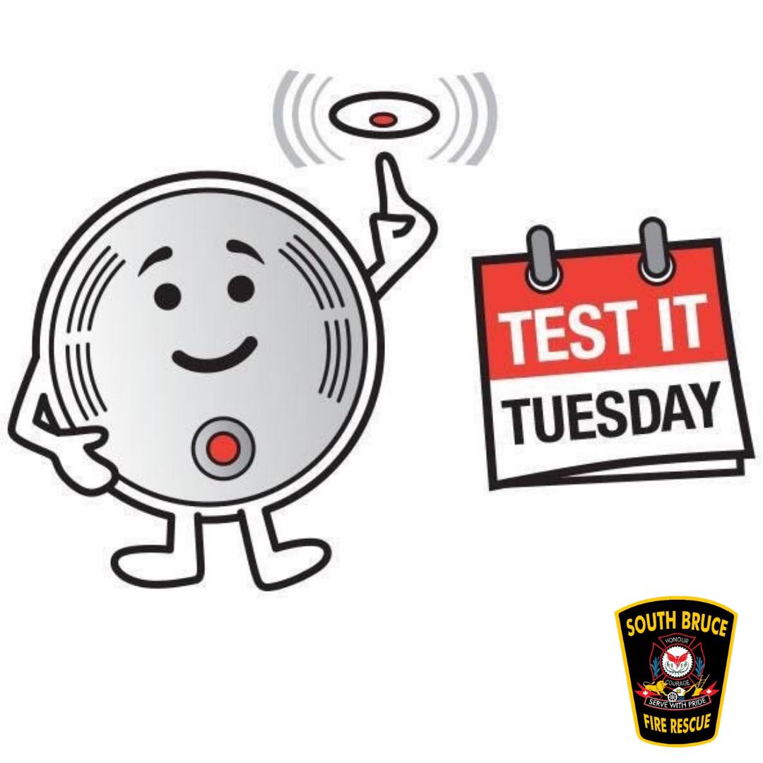 South - Test it Tuesday 🚨 Push the TEST button on your Smoke & CO Alarm ...