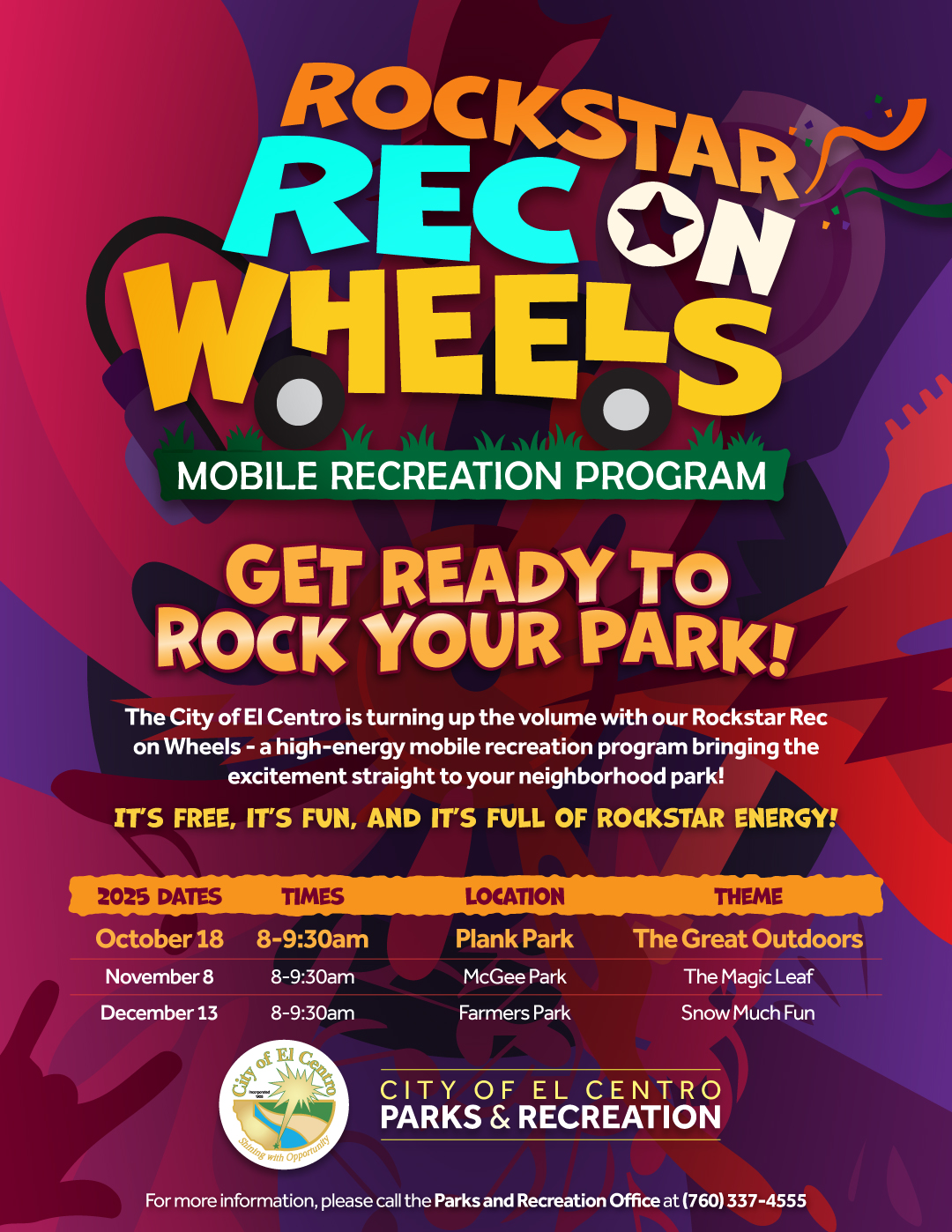 🎸🌲 The wait is... - City of El Centro Parks & Recreation | Facebook