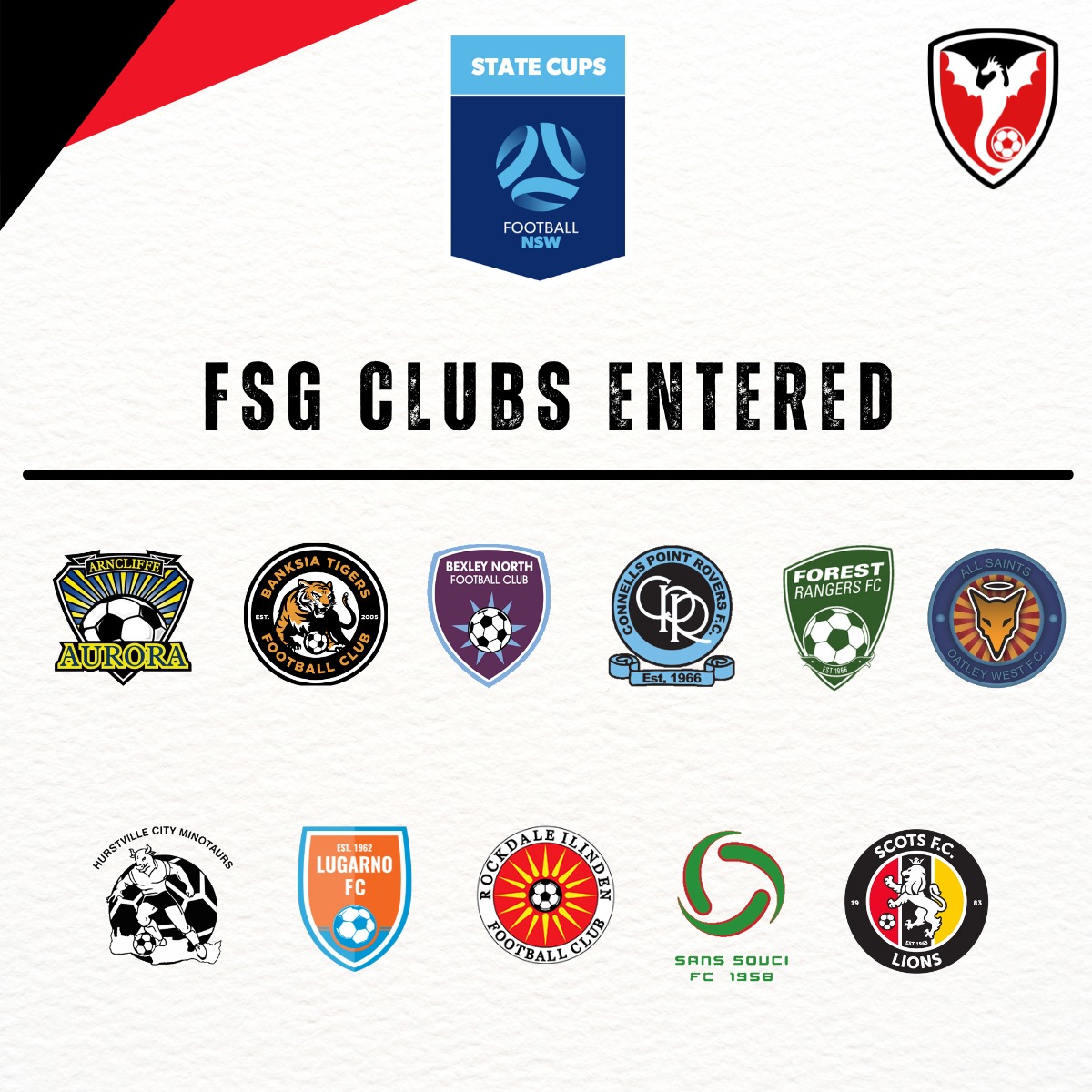 Football - 📢Good luck to all the FSG Clubs and teams competing in the ...