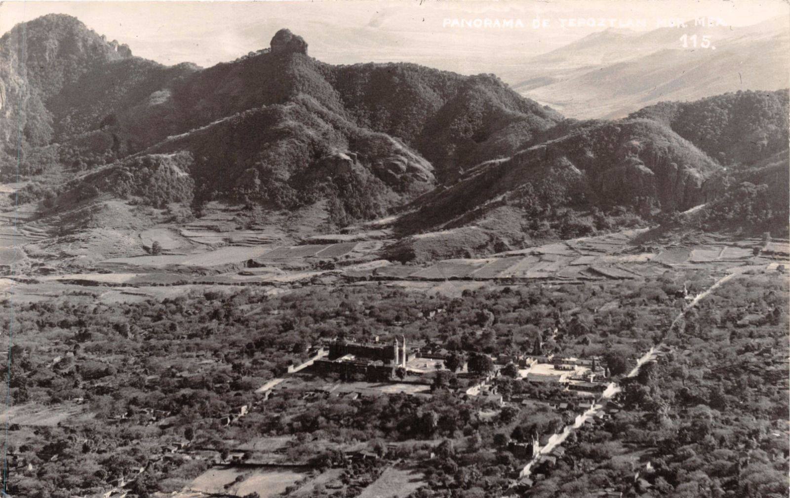 Mi - Panorámica de Tepoztlán, Morelos 1940 La leyenda del Tepozteco ...