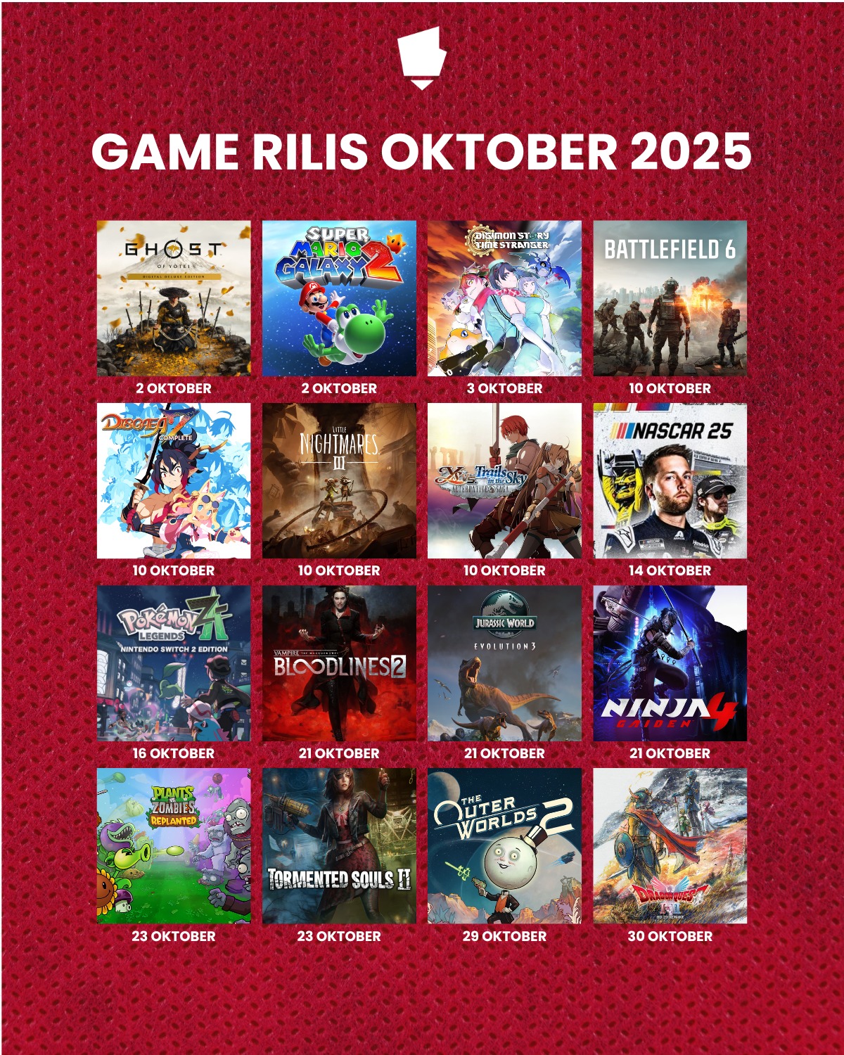 GGWP.ID - Deretan game besar siap meramaikan Oktober 2025. Bulan ini ...