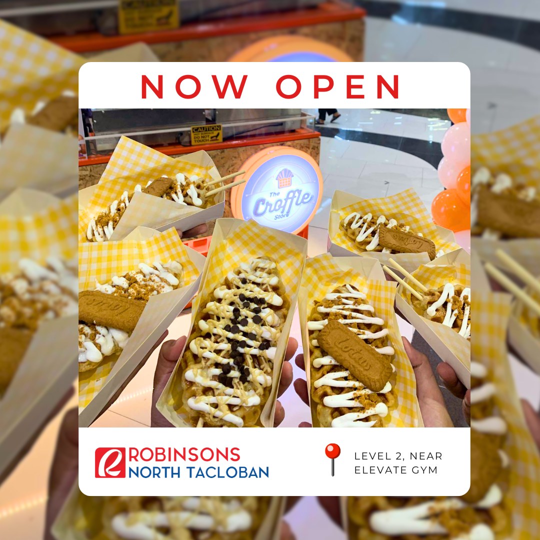 Crispy, golden waffles + flaky,... - Robinsons North Tacloban | Facebook