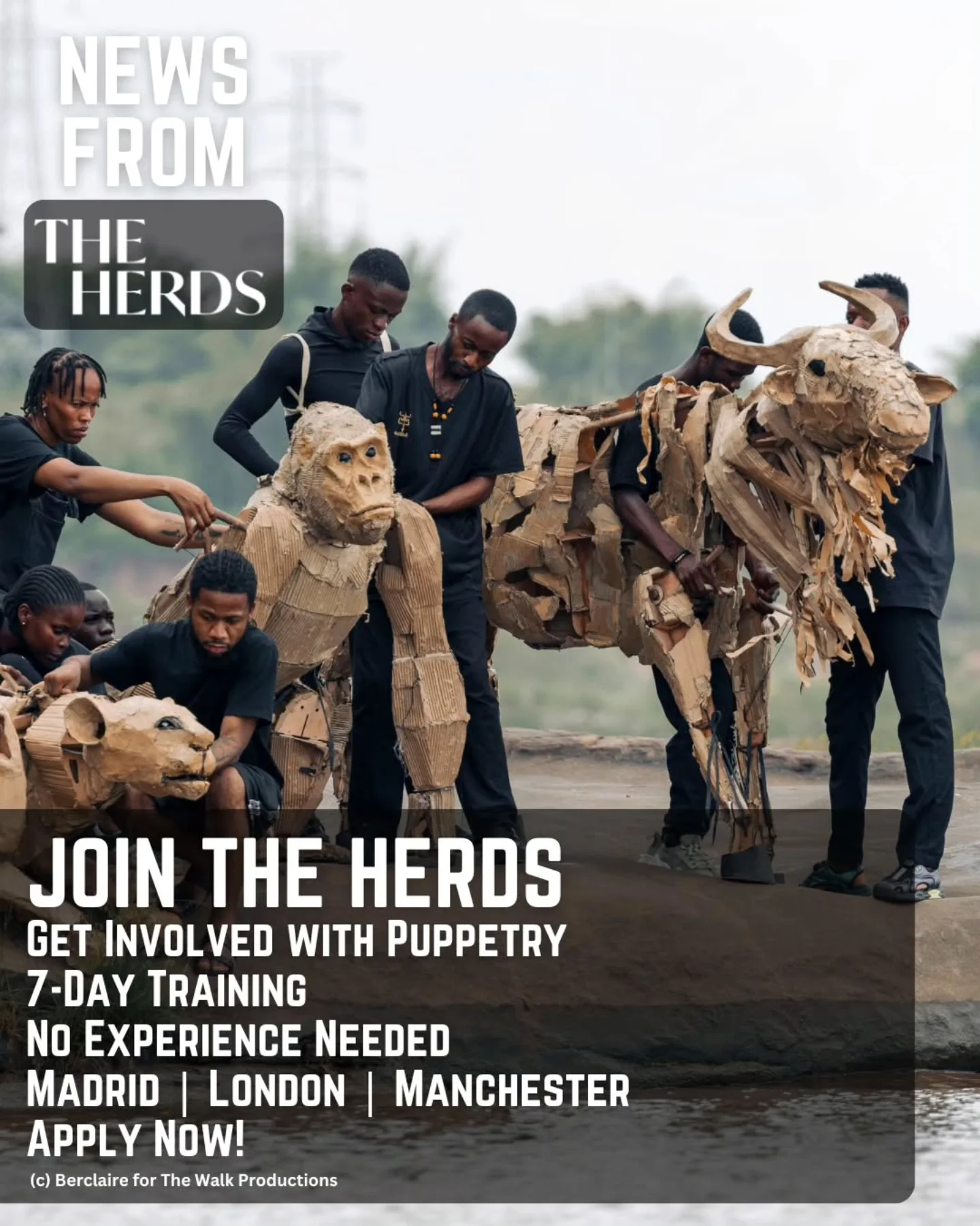 Puppet - AMAZING Opportunity! THE HERDS is on a 20,000km journey across ...