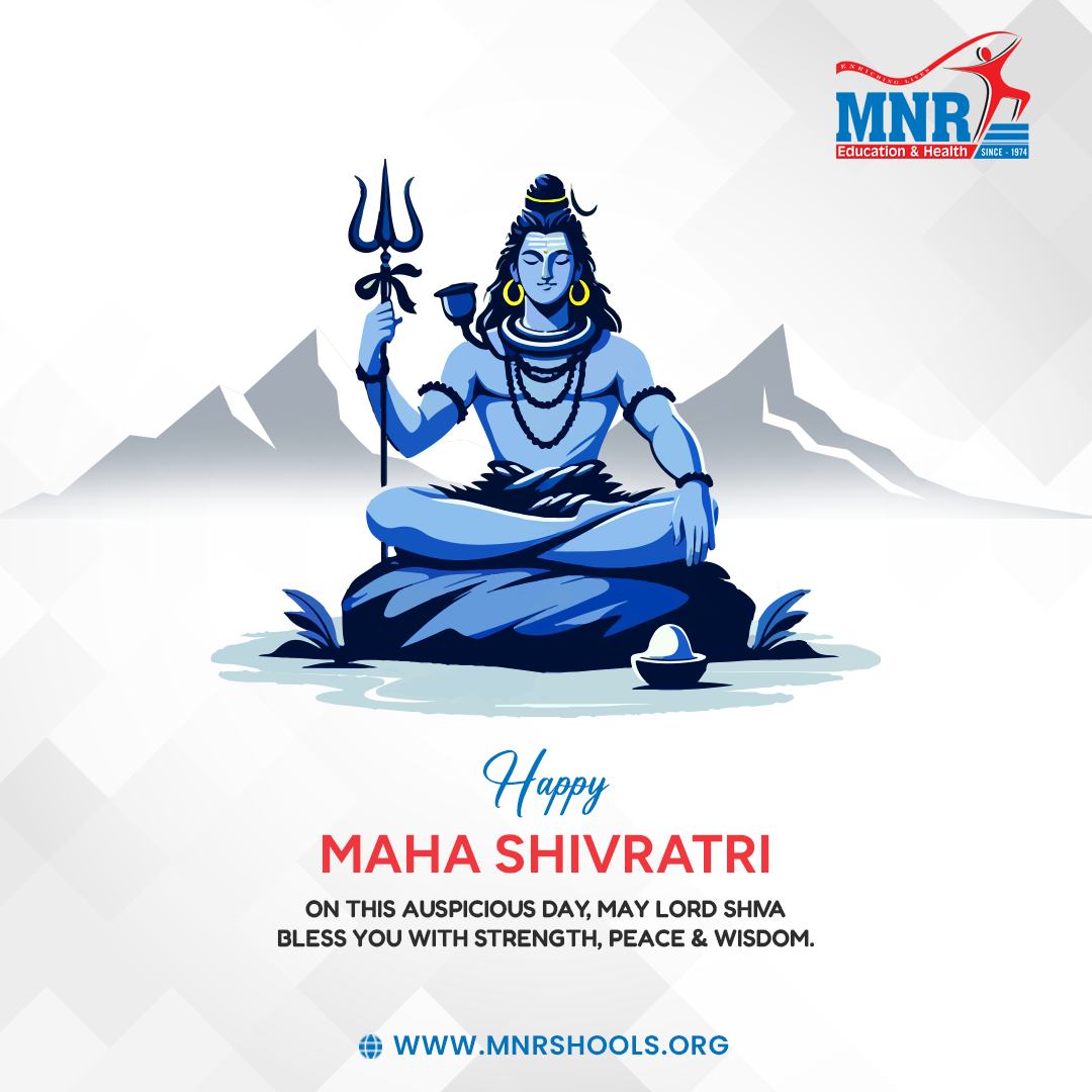 MNR - On this divine occasion of Maha Shivaratri, let’s seek Lord Shiva ...