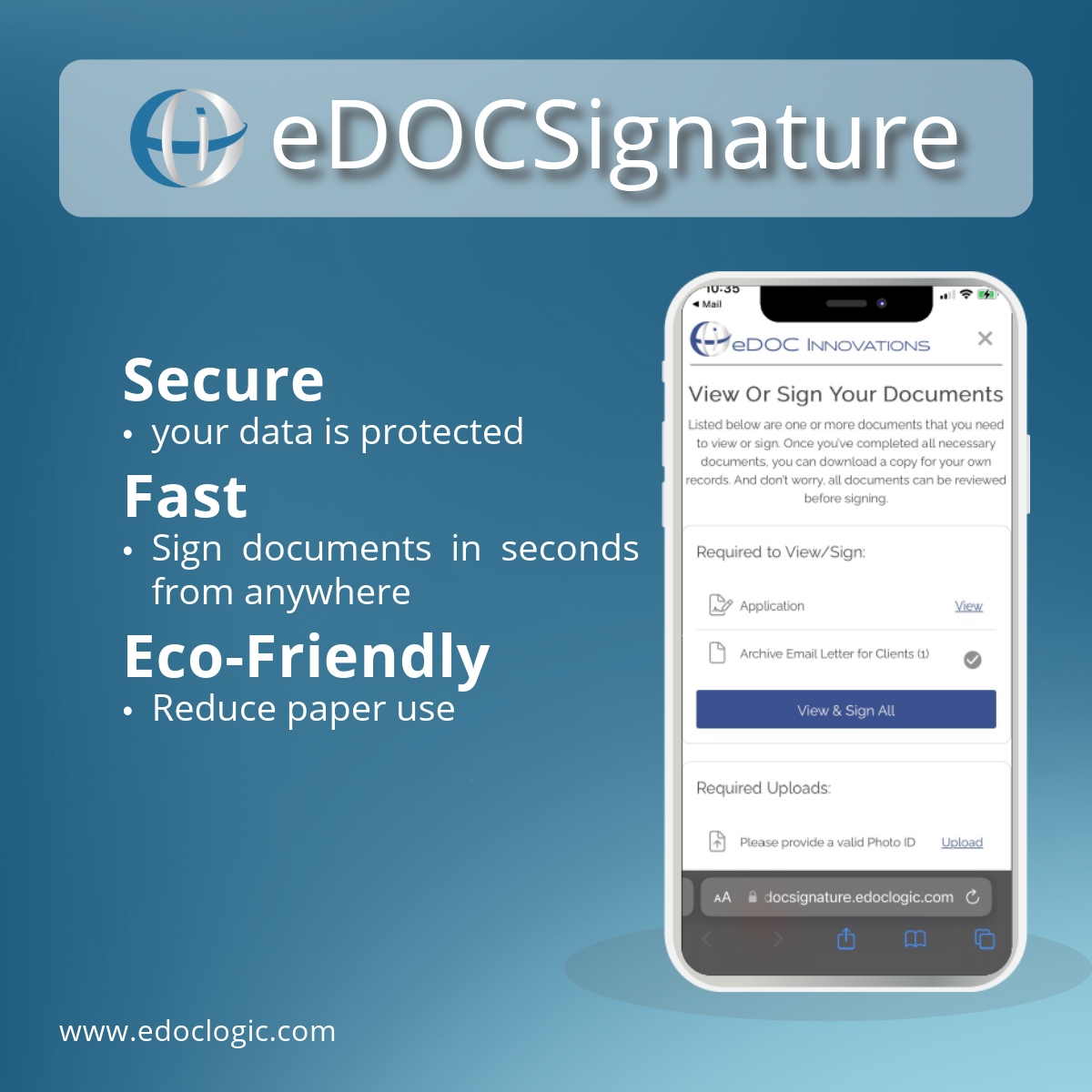 Simplify your document signing with... - eDOC Innovations