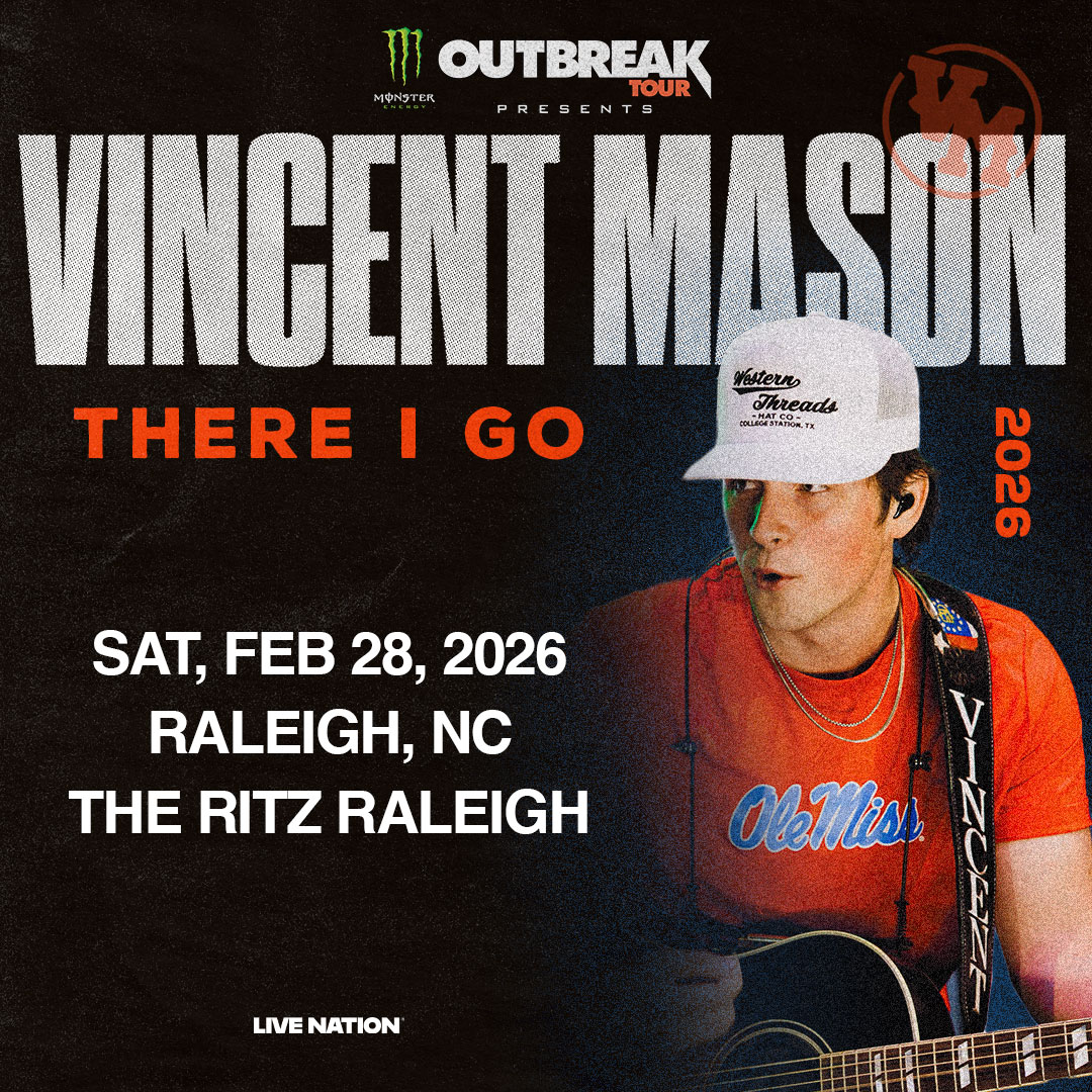 Ritz Raleigh - Just announced! Vincent Mason is bringing... | Facebook