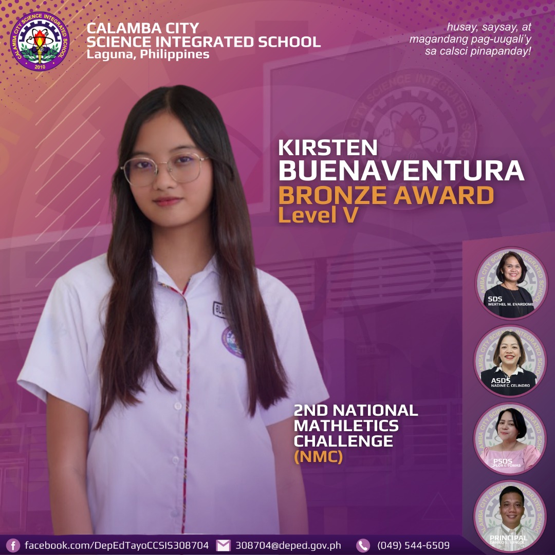 DepEd Tayo Calamba City Science Integrated School - Calabarzon added a ...