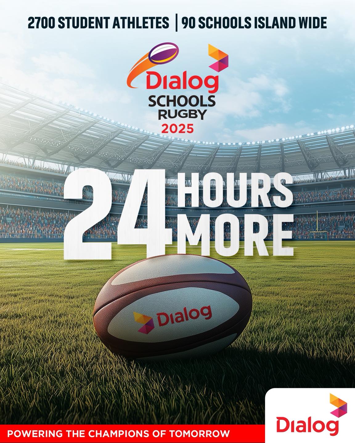 Dialog - The wait is almost over! 🏉 Dialog Schools Rugby kicks off ...