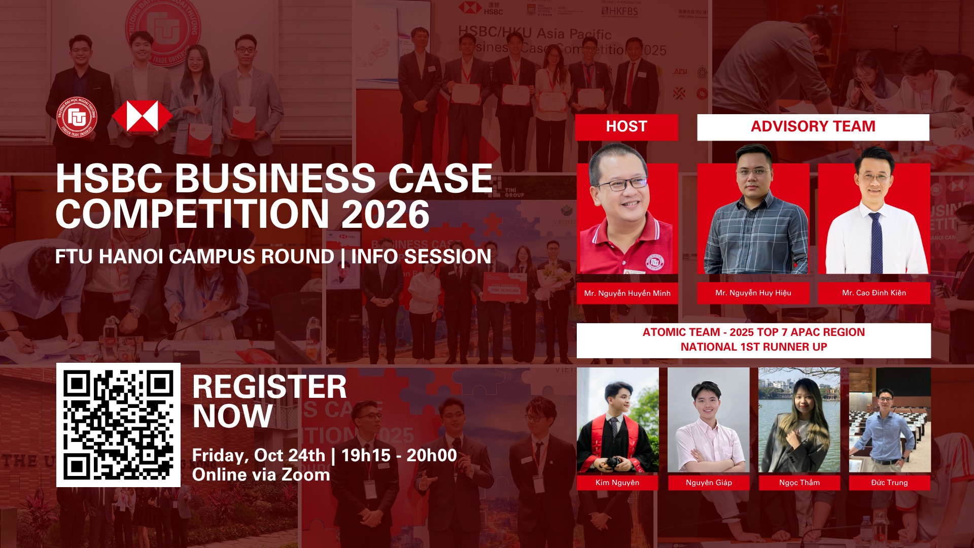 INFO SESSION | HSBC BUSINESS CASE COMPETITION 2026 - VÒNG SƠ TUYỂN FTU ...