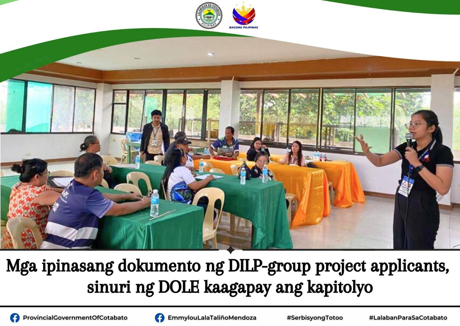 Provincial - Tinipon ng pamahalaang panlalawigan at Department of Labor ...