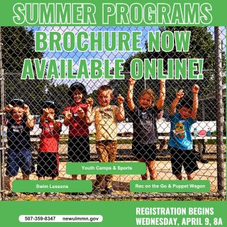 New Ulm Park and Recreation - Summer brochure is out! Available online ...