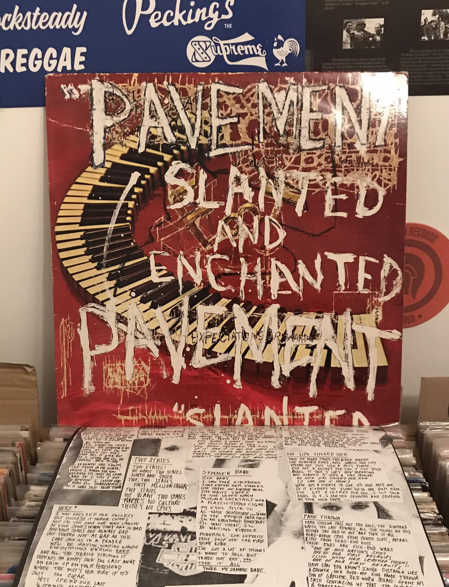 Pavement “Slanted And Enchanted” Big Cat 1992 UK press