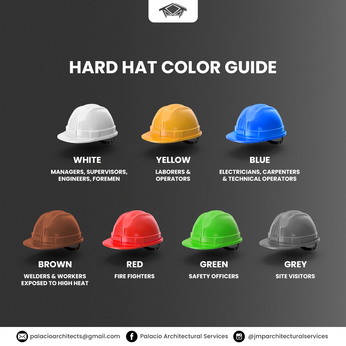 Palacio - Iba't ibang kulay ng helmet sa construction site at kung para ...