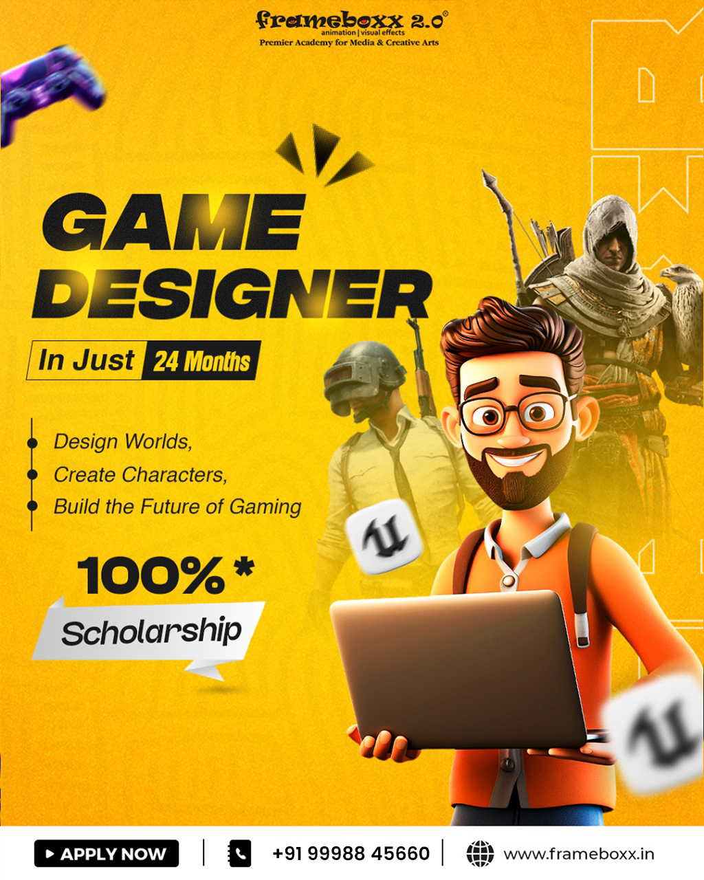 Frameboxx - 🎮 Become a Game Designer in Just 24 Months. 🚀 Turn your ...