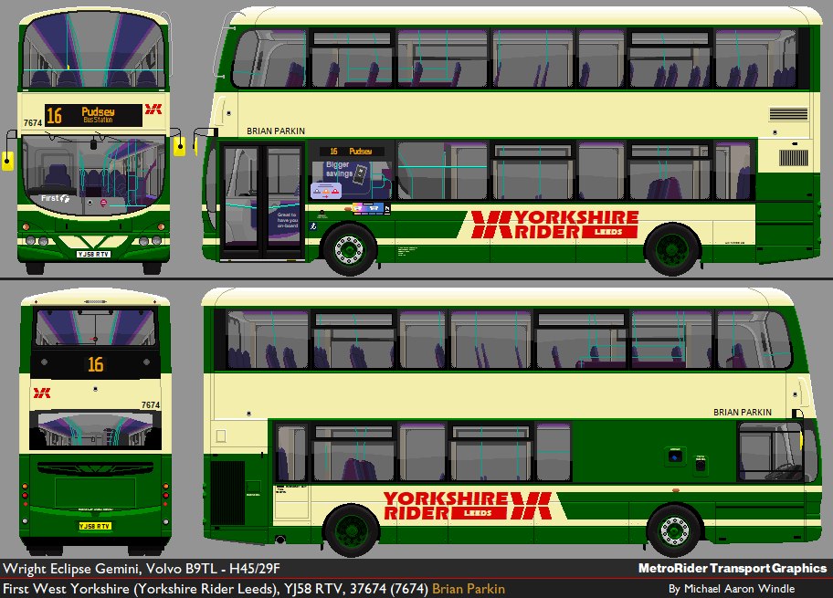 MetroRider Transport Graphics