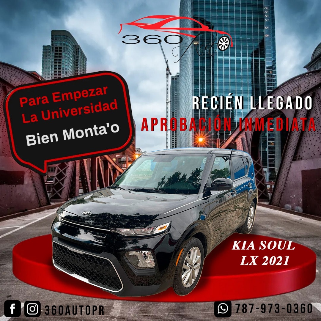 360 Auto PR - 🚨Súper Oferta🚨 🚗Kia Soul LX 2021🚗 Ven y sal...