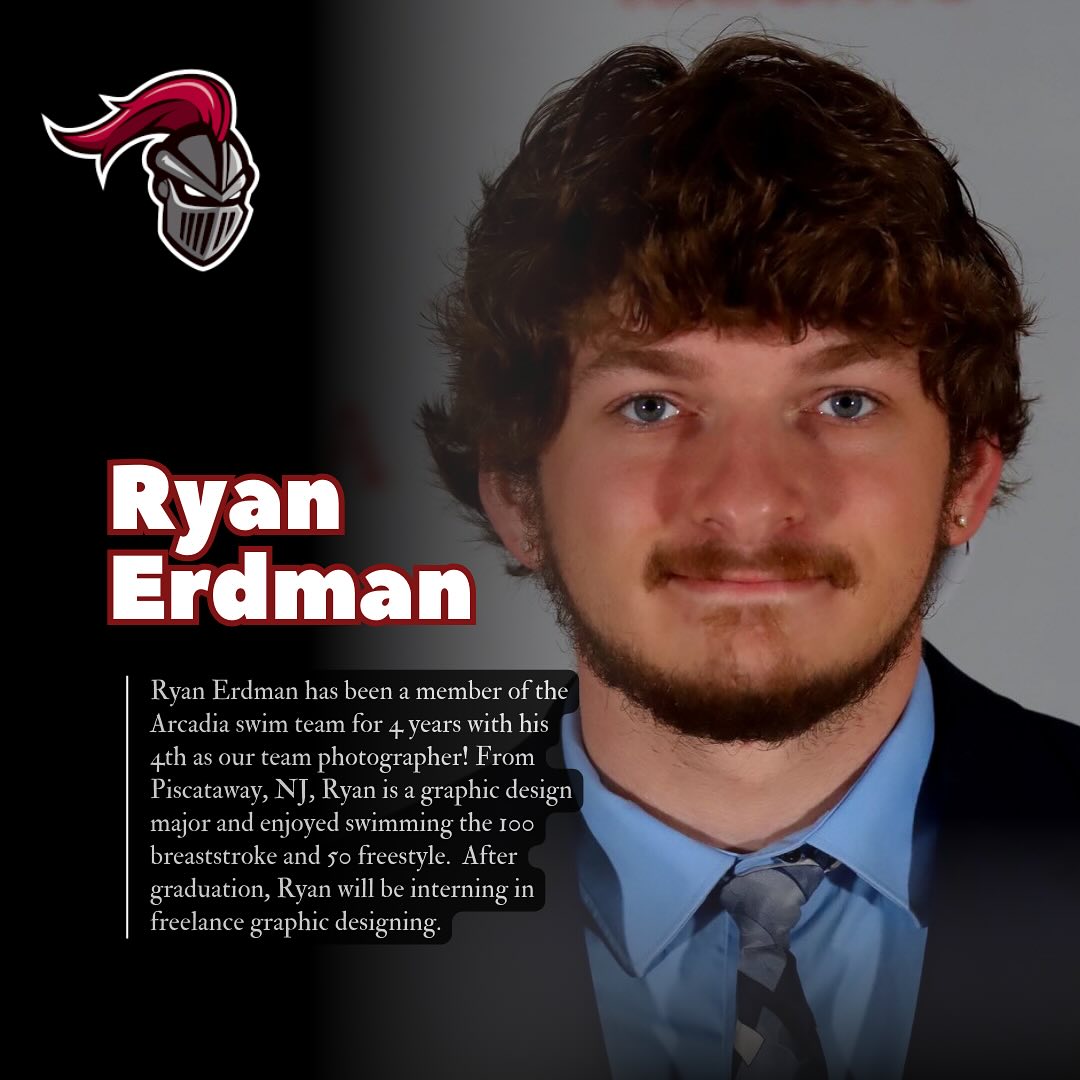 Arcadia - Congratulations to senior, Ryan Erdman! 🏊‍♂️🎓 Ryan Erdman has ...