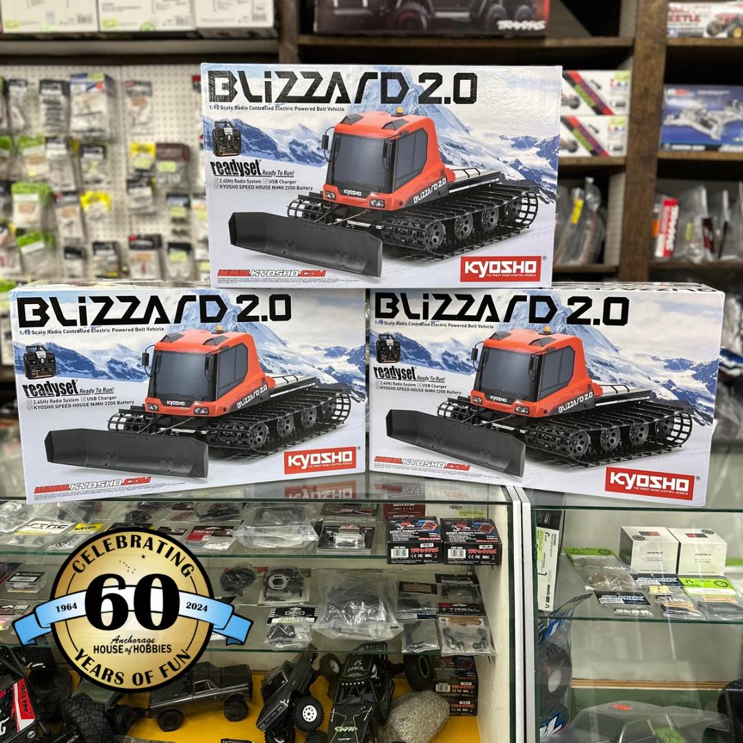 Kyosho Blizzard 2.0 with Grave Digger body