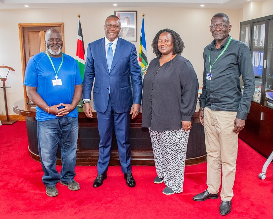 Eliud Owalo - MEETING WITH AUSTIN OLOO ARINGO Met Austin...
