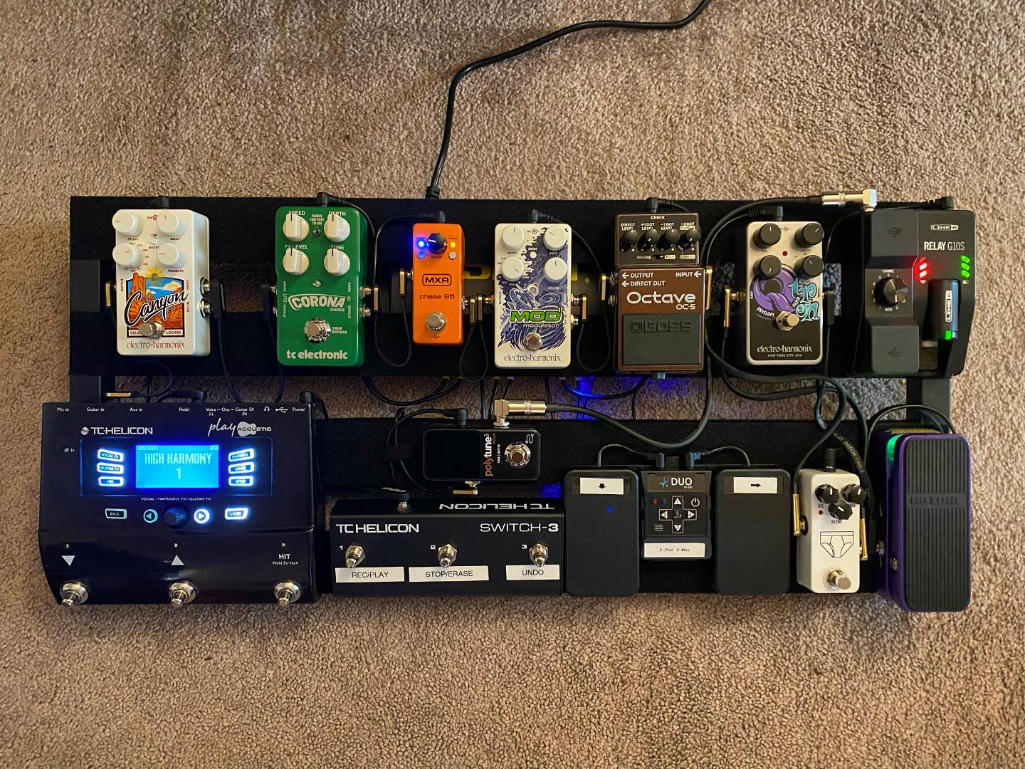 ProAnalog Dual Drive on my pedalboard
