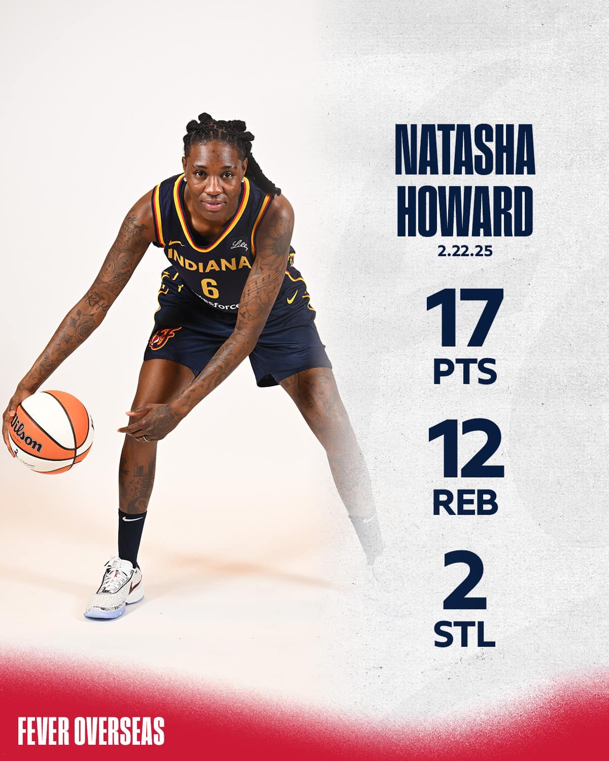 Natasha Howard's team-high 17 points led the way to a Mersin