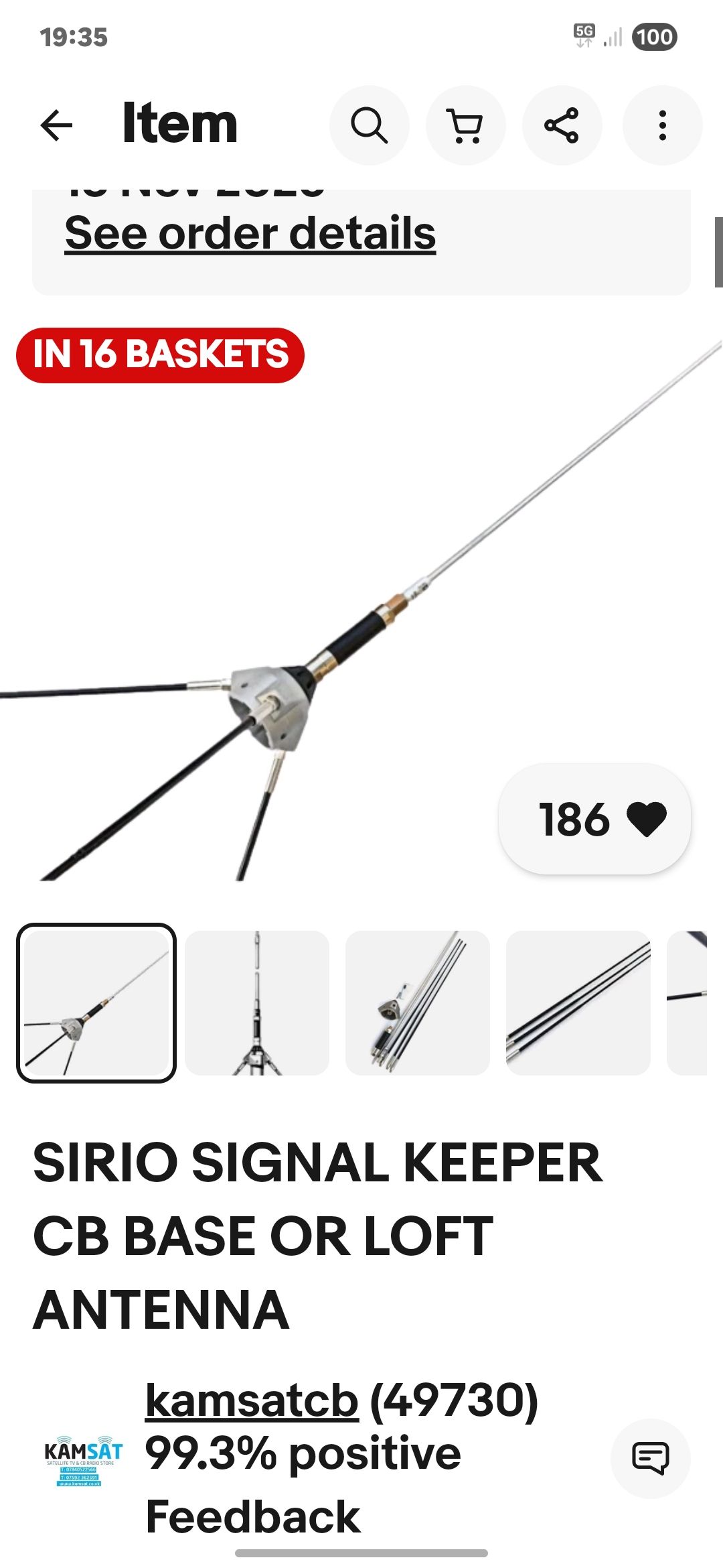 Antena Base CB SIRIO SIGNAL KEEPER | Digital Eletrónica - Rádio CB e