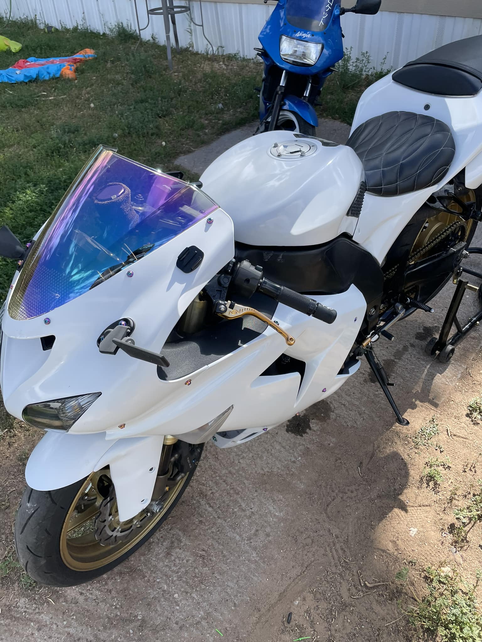 My 06 ZX10R, nothing special about it but a fun solid bike.