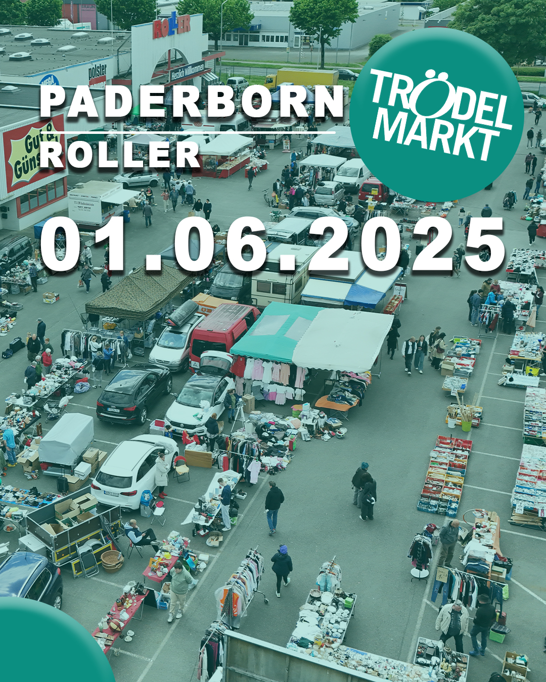 🍀 Wir freuen uns auf Euch am 01.06.2025 am Roller in Paderborn 🍀 Aufbauzeit: ab 07 Uhr Marktzeit: 11 Uhr bis 17 Uhr Wer als Standbetreiber mitmachen möchte kann entweder 🟢 spontan teilnehmen
