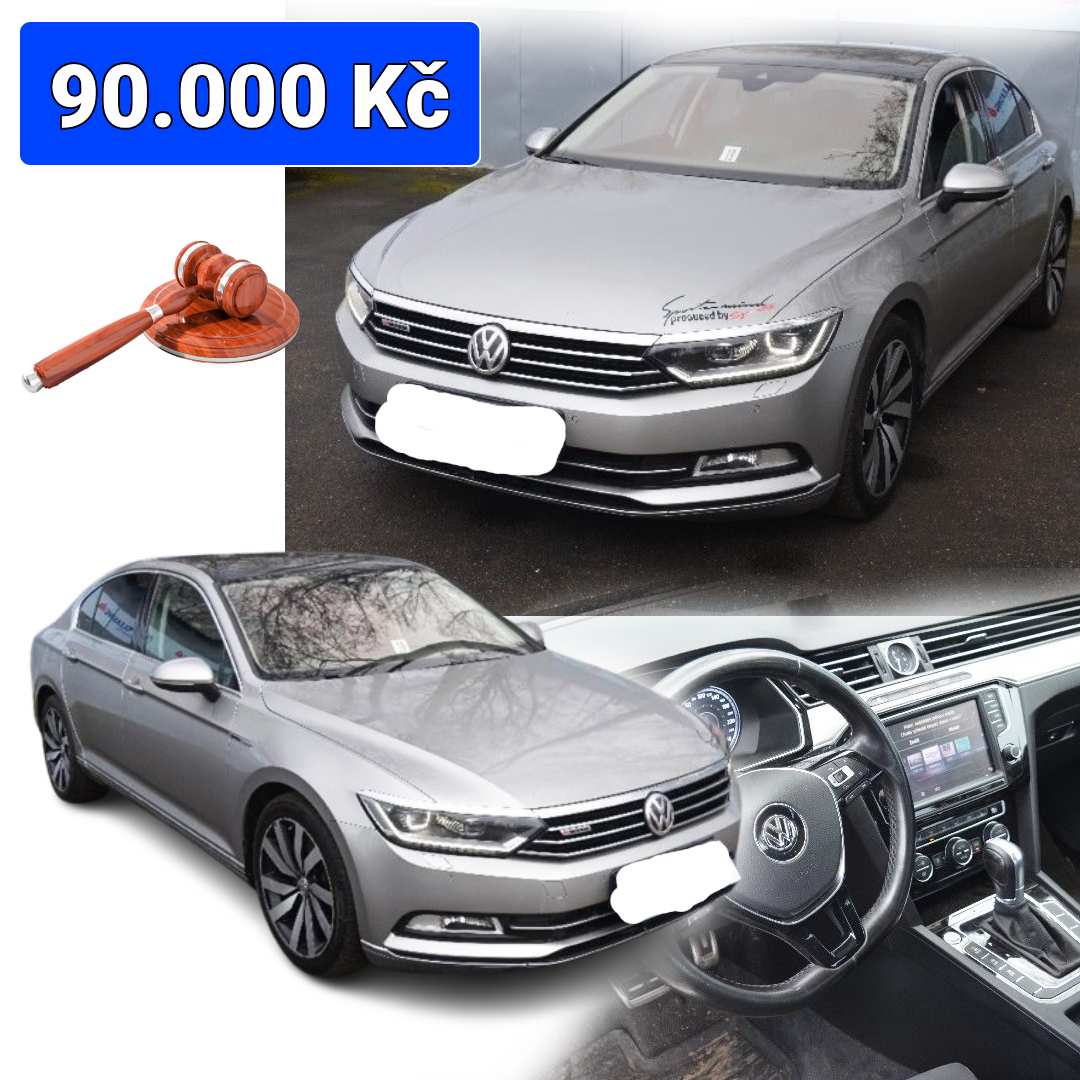 Dražby - Volkswagen Passat - 90.000 Kč ️ https://www.extrh.cz/24-10 ...