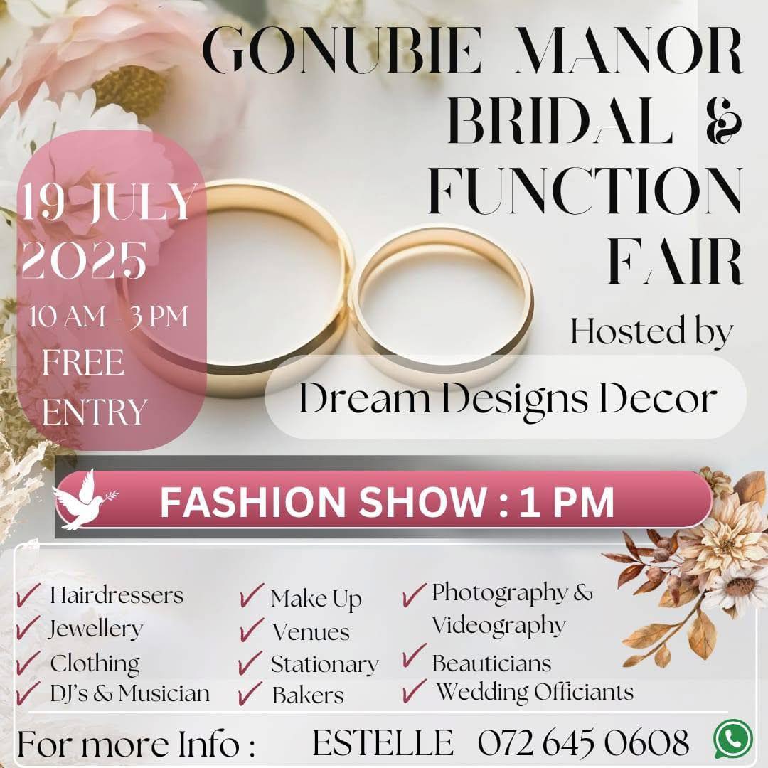 CAN - 💍 𝐆𝐨𝐧𝐮𝐛𝐢𝐞 𝐌𝐚𝐧𝐨𝐫 𝐁𝐫𝐢𝐝𝐚𝐥 & 𝐅𝐮𝐧𝐜𝐭𝐢𝐨𝐧 𝐅𝐚𝐢𝐫 – 𝟏𝟗 𝐉𝐮𝐥𝐲 𝟐𝟎𝟐𝟓 💍 The ...