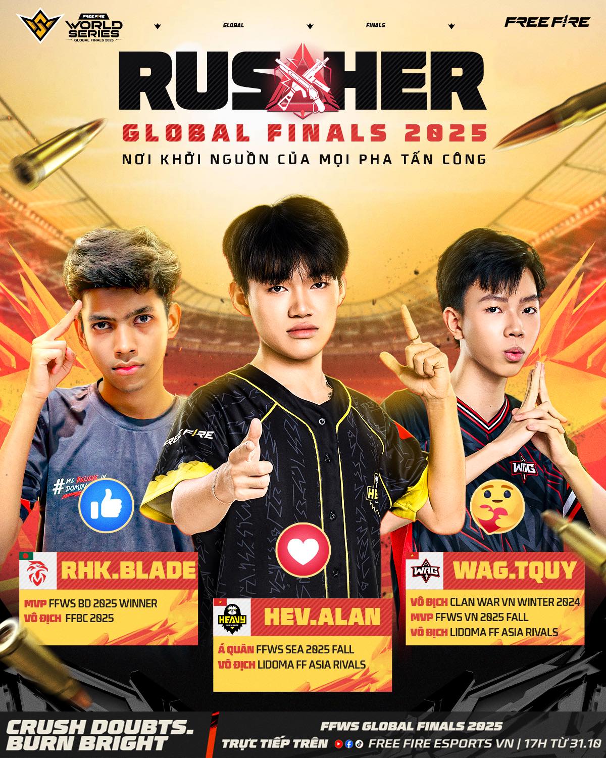 Free - 👍RHK.BLADE - ️HEV.ALAN - 😘WAG.TQUY Ai mới là rusher đáng gờm ...