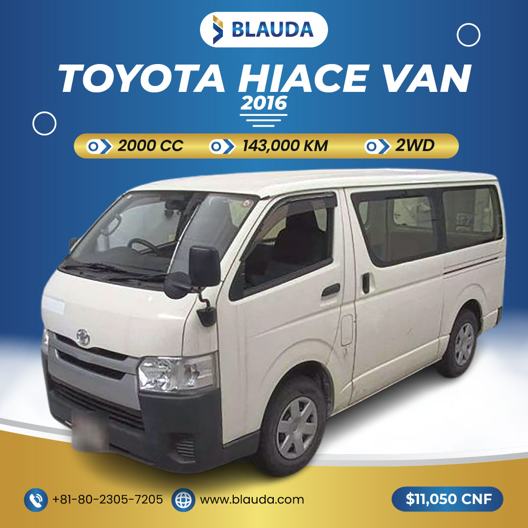 ゴウ 🔥NEW STOCK🔥 STOCK NO. 43046, TOYOTA HIACE VAN 2016 ( Auto, 2000