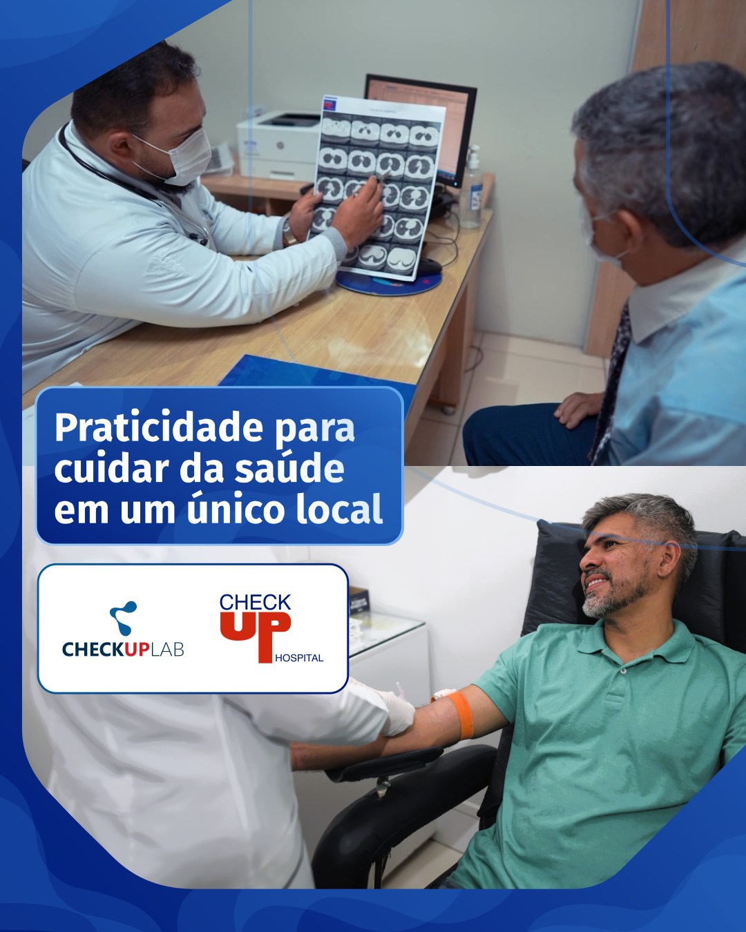 Check Up Lab - 👩🏾‍⚕️💗 Poder cuidar da saúde com mais...