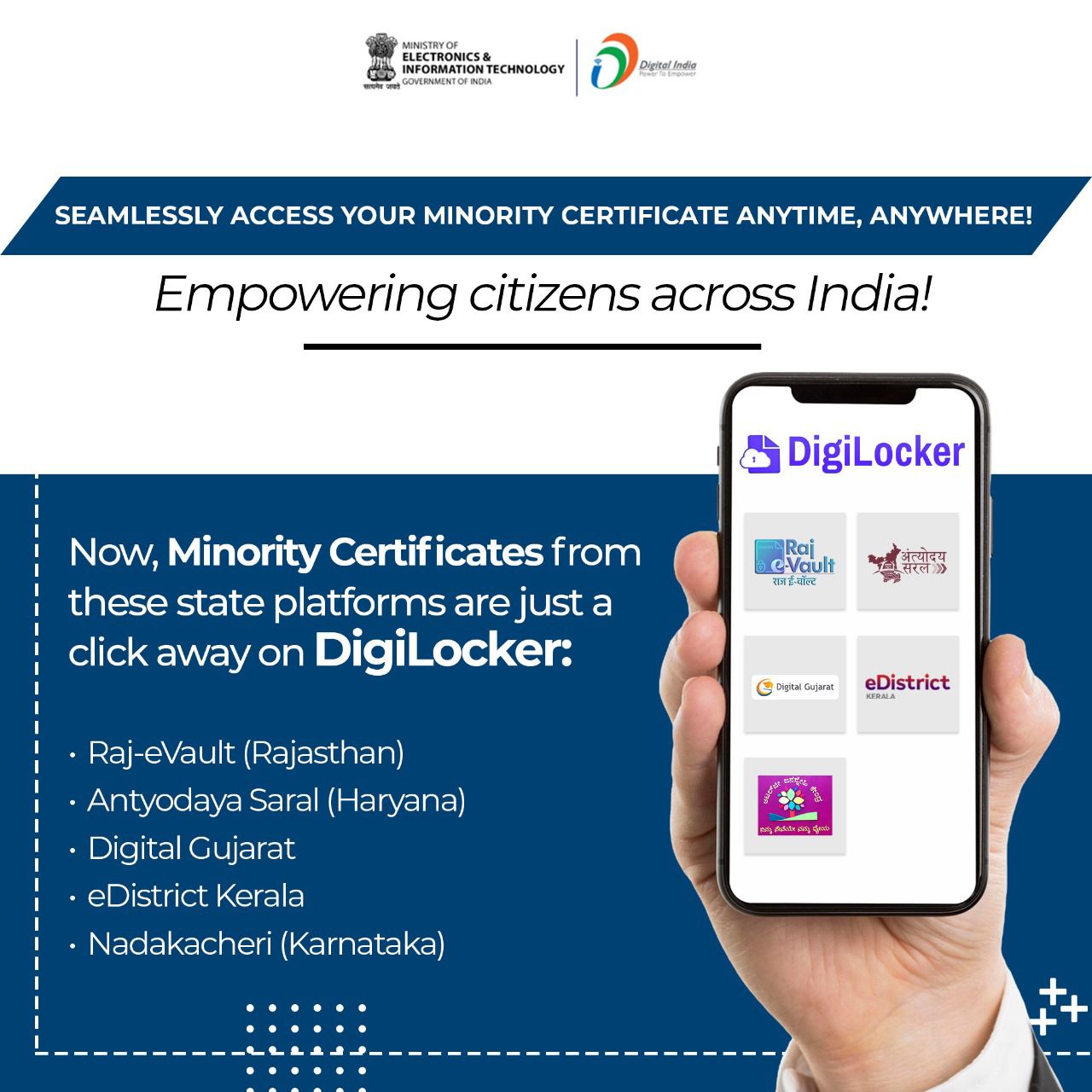 DigiLocker - Discover the ease of digital document access!...