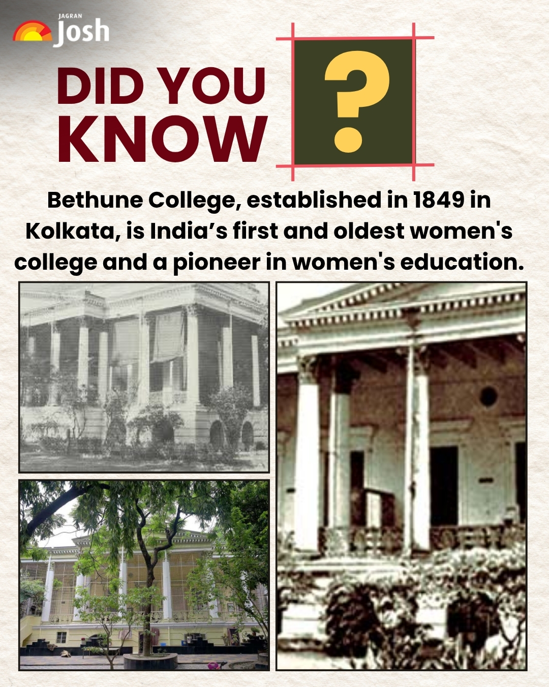 Jagran - Established in 1849 by John Elliot Drinkwater Bethune, Bethune ...