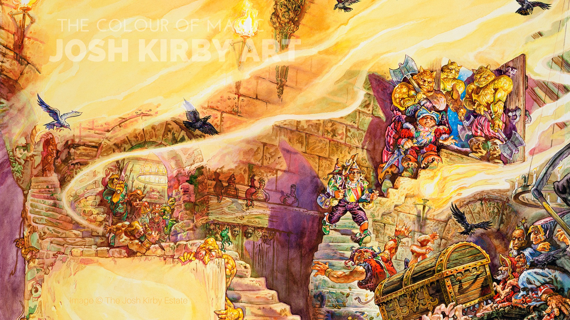 Josh Kirby - Who read this when it came out? 🧙‍♂️ On this day in ...