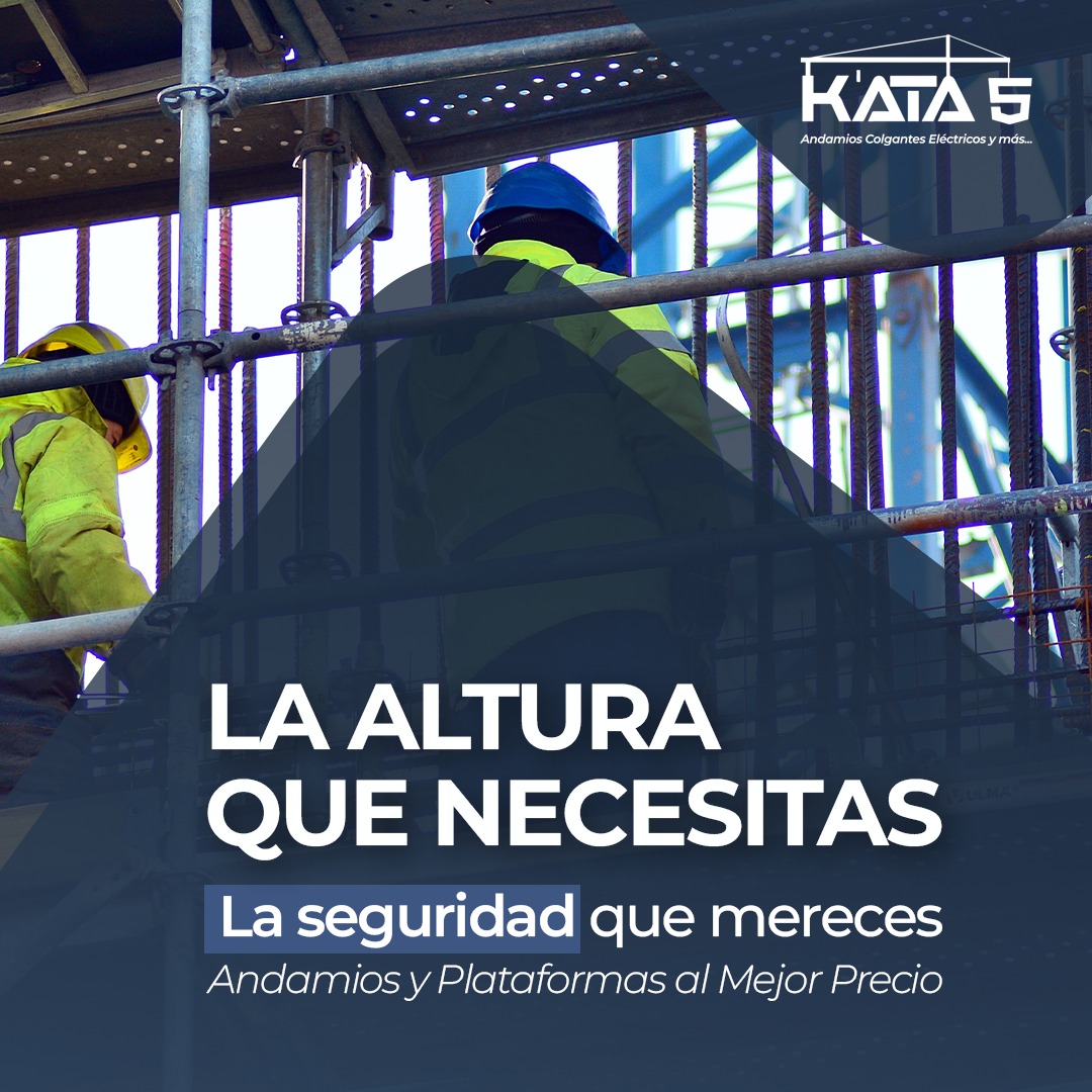 👷🔝 La altura que... - K'ata 5 - Andamios Colgantes Eléctricos | Facebook