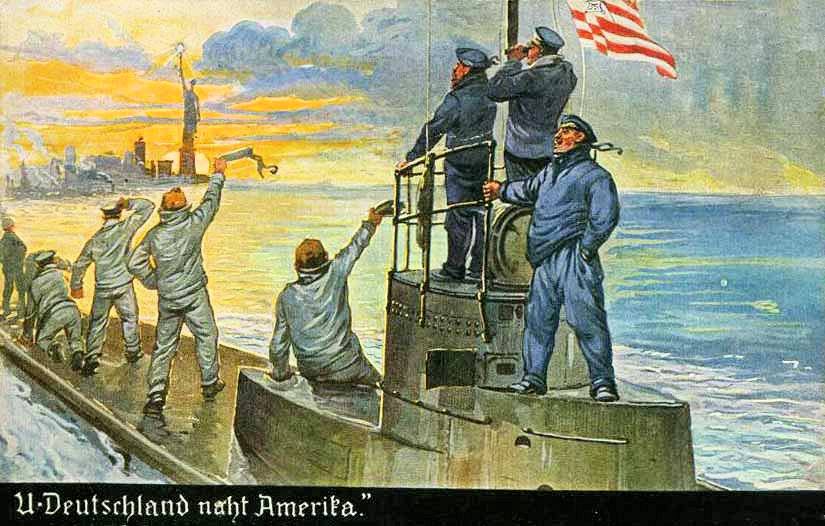 Ub-88 - U-Deutschland in New York? The unarmed merchant U-boat ...