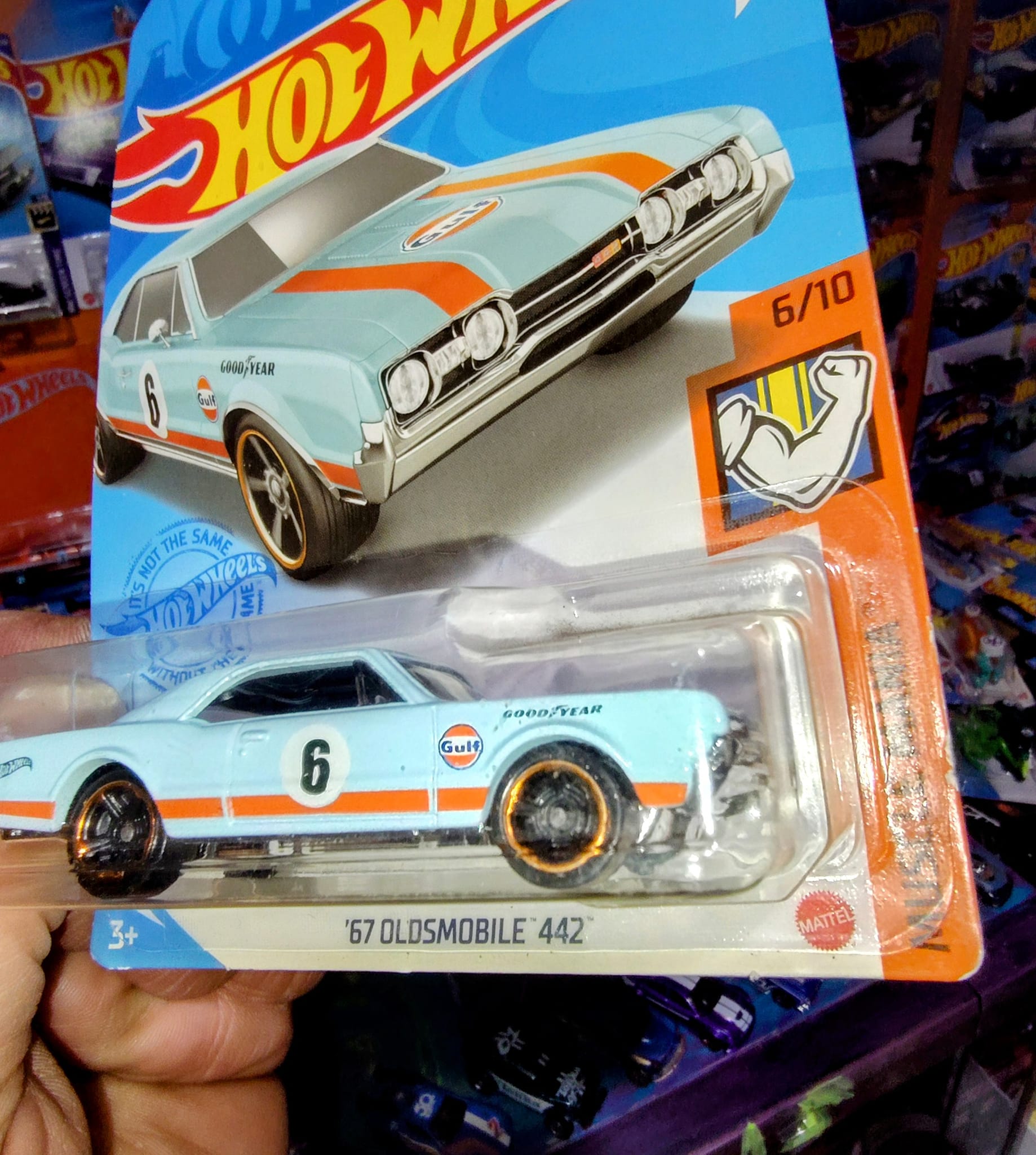 Retro Hot Wheels '67 Oldsmobile 442 concept
