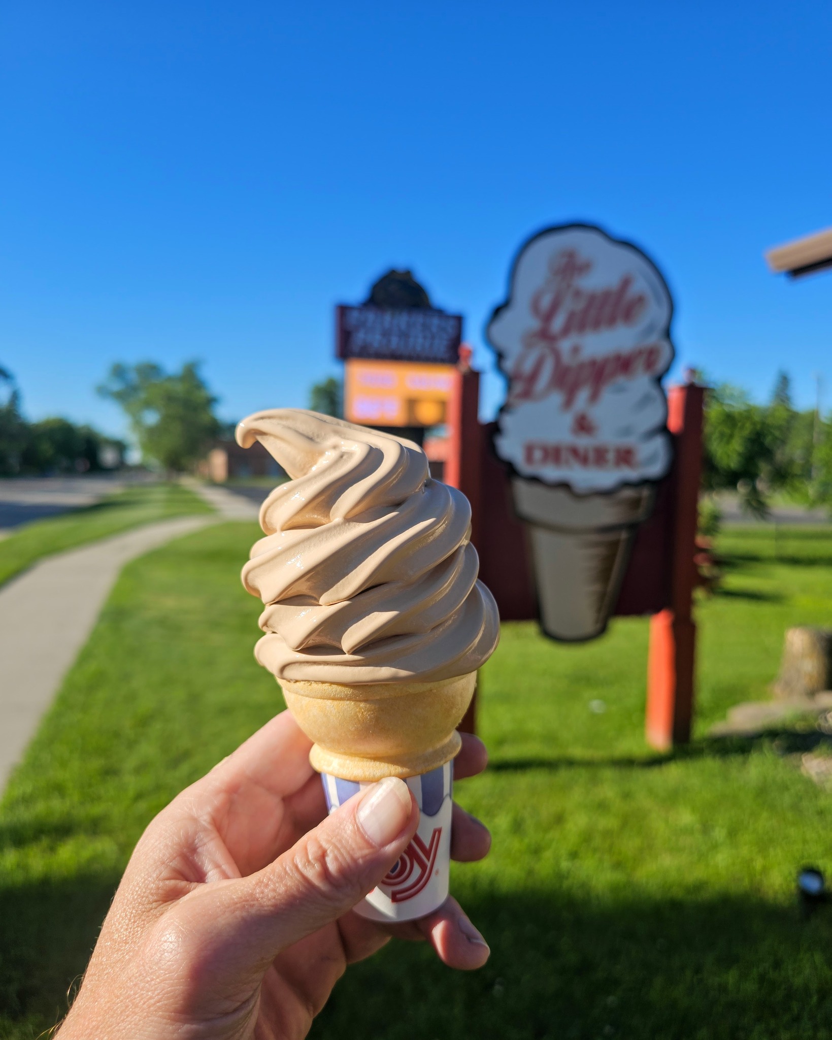 The Little Dipper And Diner in Parkers Prairie, MN offers 50